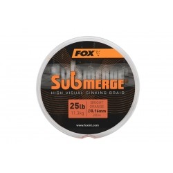 FOX - Submerge Bright Orange Sinking Braid X 300 m 0,20 mm 40 LB 18,1 kg - plecionka
